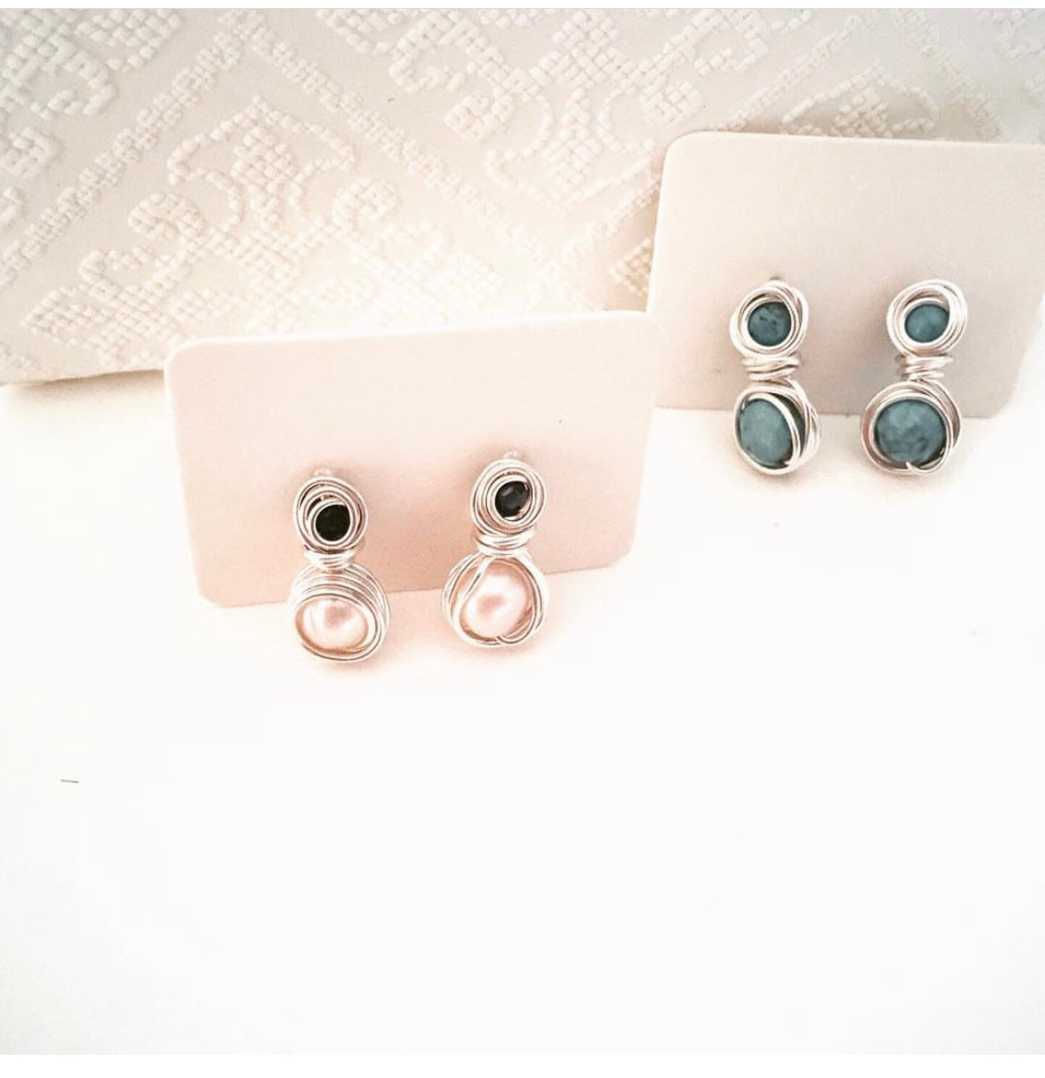 Silver and stone