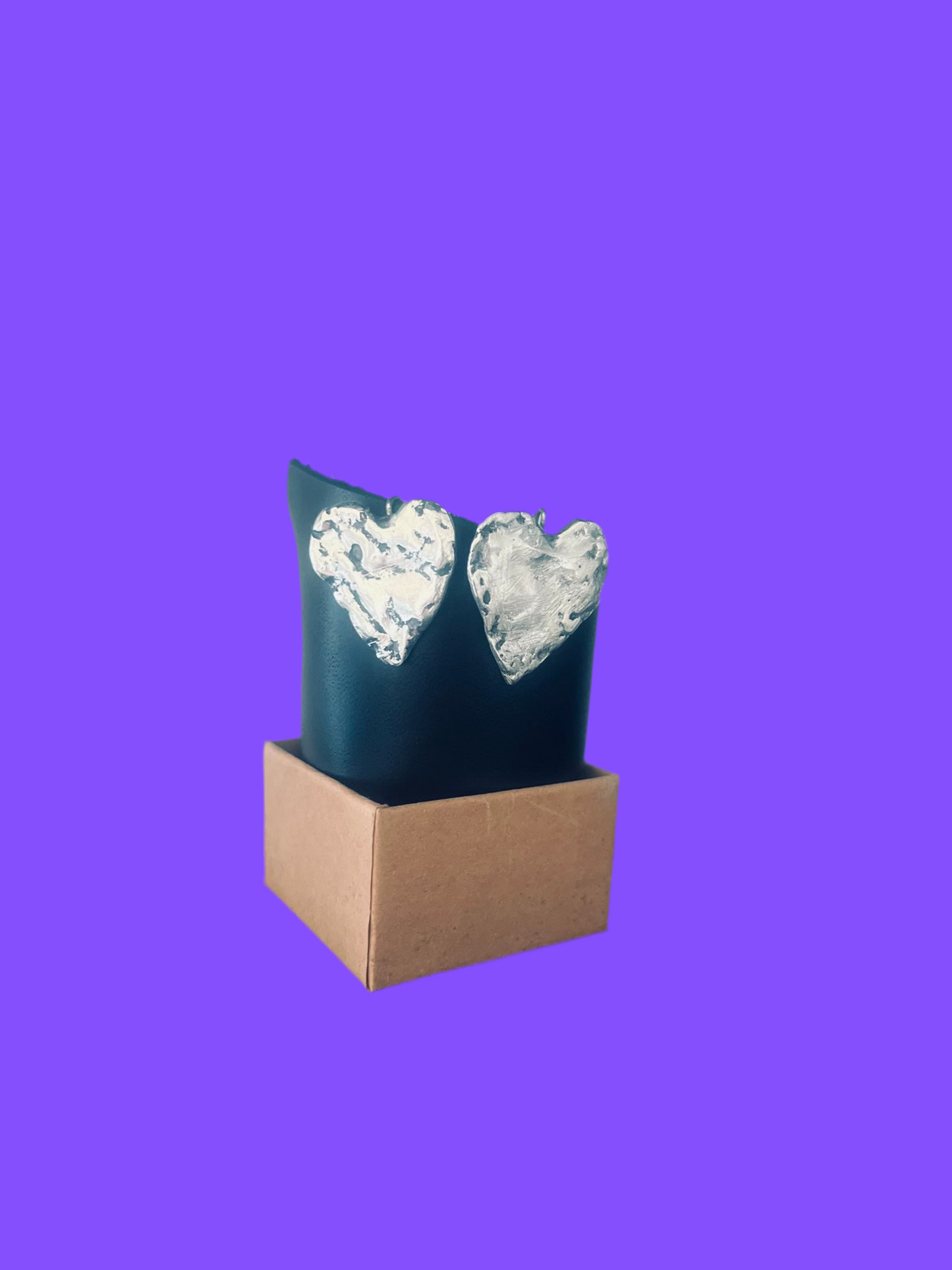Heavy Heart studs