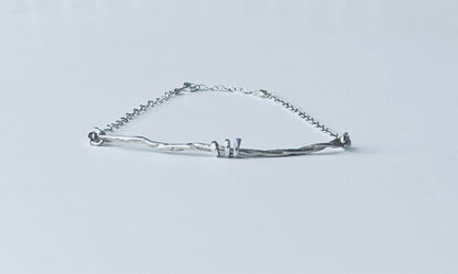 3 mini strand dainty bracelets